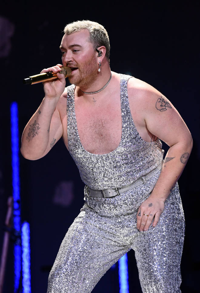 Sam Smith's jumpsuit dazzled us all at Capital's JBB