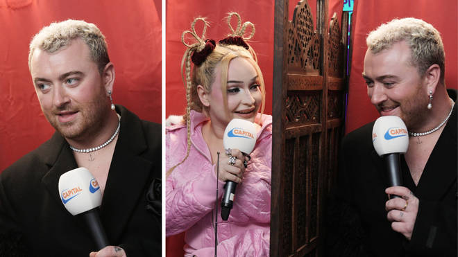 Sam Smith was joined by Kim Petras