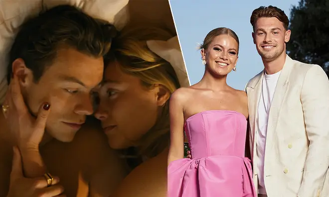 Tasha and Andrew from Love Island look unrecognisable as Harry Styles and Florence Pugh