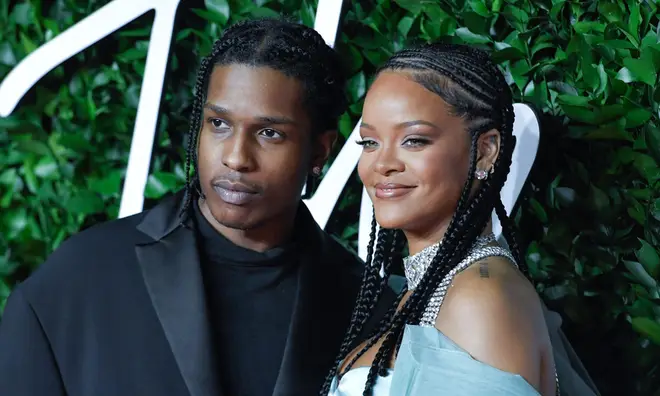 Rihanna and A$AP Rocky have shared the first photos of their baby boy