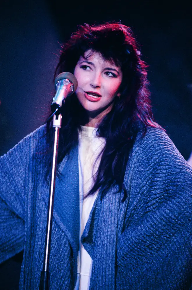 Kate Bush topped the charts