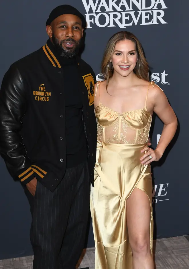 Stephen "tWitch" Boss and his wife Allison Holker