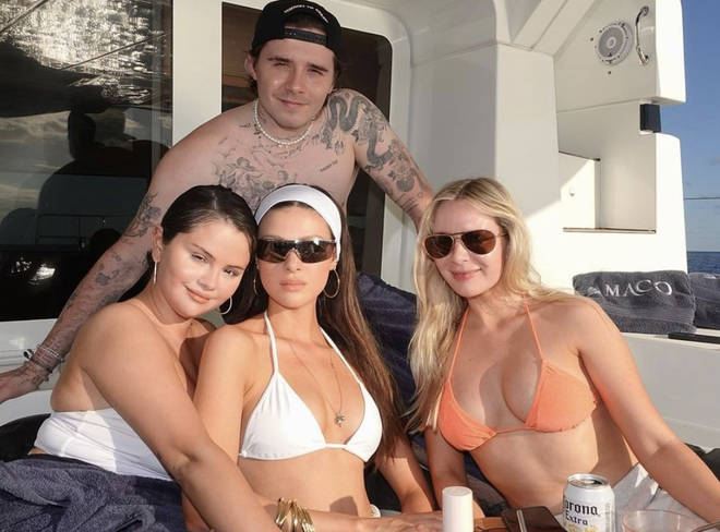 Selena Gomez, Brooklyn Beckham and Nicola Peltz celebrated New Years in the sun