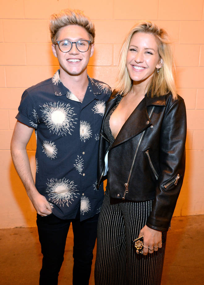 Niall Horan and Ellie Goulding in 2015