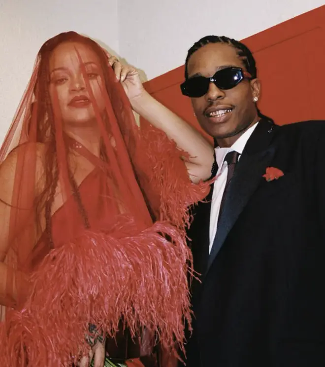 Rihanna and A$AP Rocky had fans convinced they tied the knot in his 'D.M.B' music video