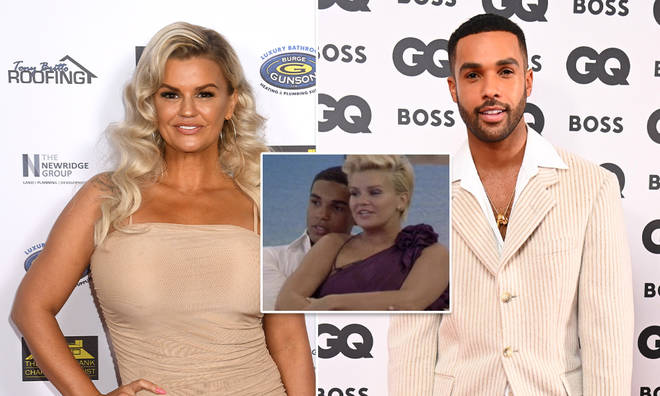 Kerry Katona opened up about her former romance with Lucien Laviscount