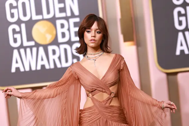 Jenna Ortega at the 80th Annual Golden Globe Awards