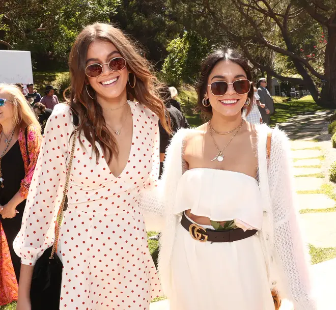 Kaia Gerber and Vanessa Hudgens attend Mother's Day Weekend Brunch Hosted By Best Buddies Global Ambassador Cindy Crawford And Daughter Kaia Gerber