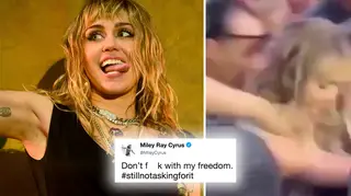 Miley Cyrus hits back at claims she 'asked' to be groped