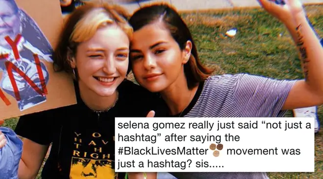 Selena Gomez March For Our Lives Black LIves Matter Hashtag