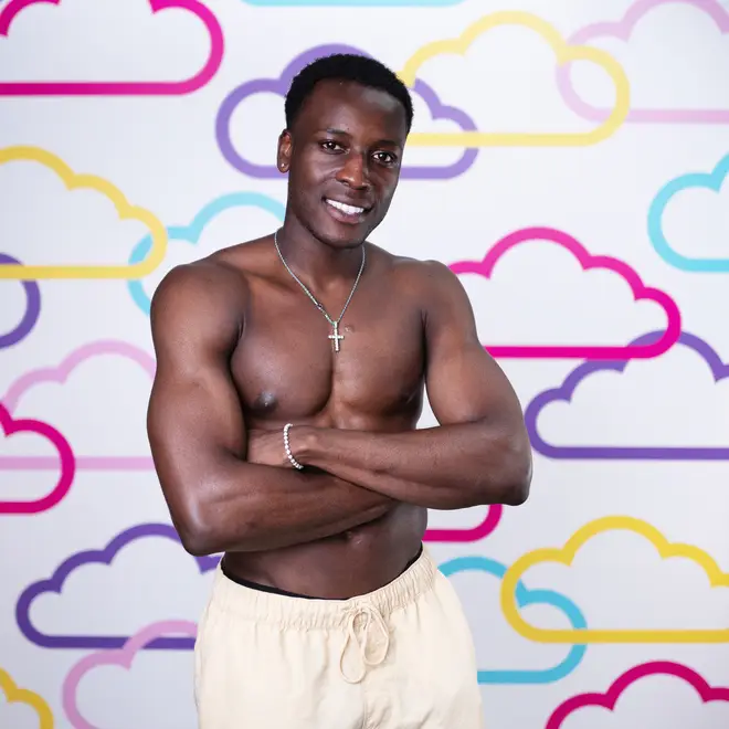 Love Island bombshell David Salako