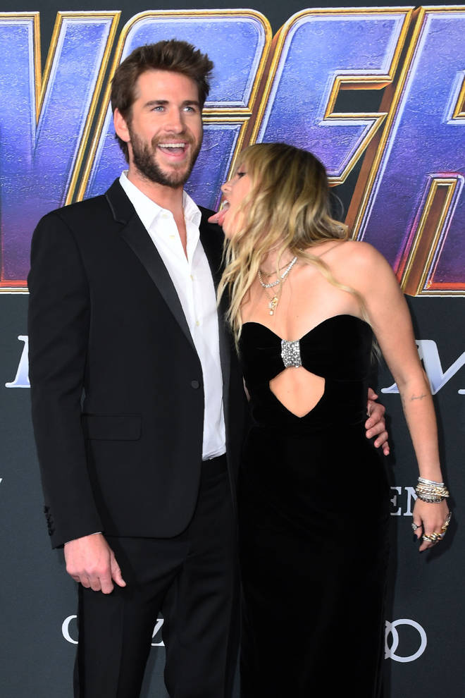 Liam Hemsworth told Miley Cyrus to 'behave' at the Avengers: Endgame premiere in 2019