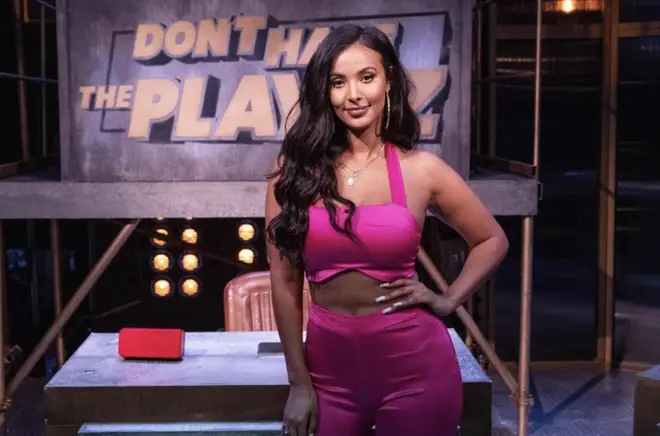 Maya Jama is a team captain on ITV2's Don't Hate The Playaz