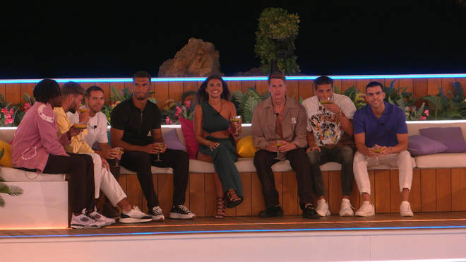 Samie surprised the boys with her Love Island entrance