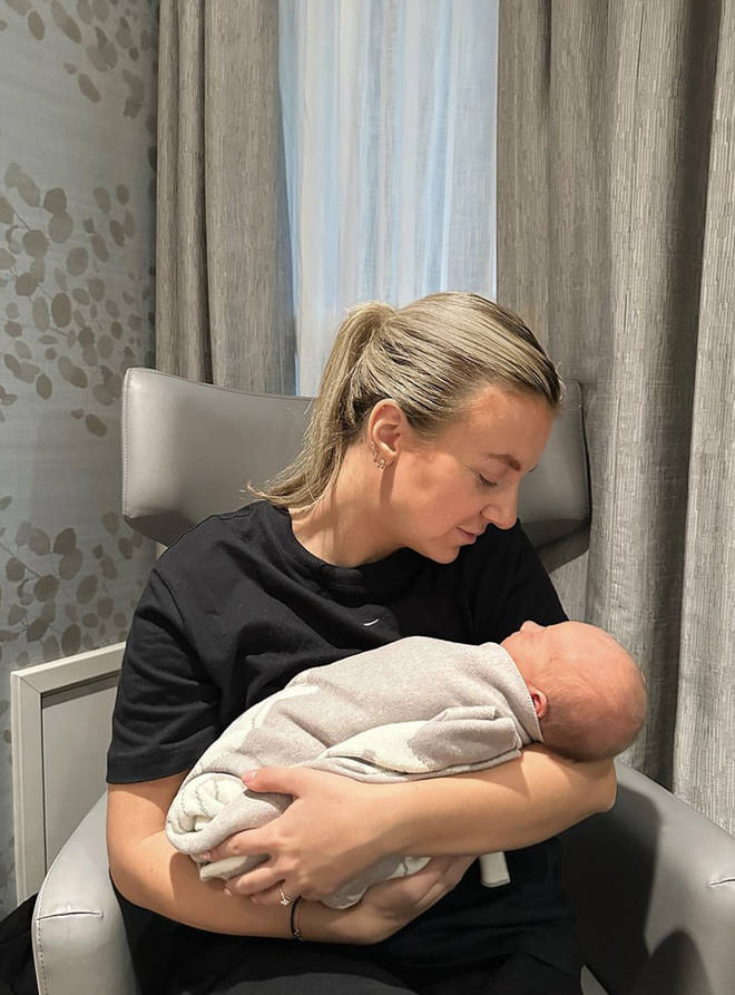 Zoe Hague shared pictures of baby Bambi