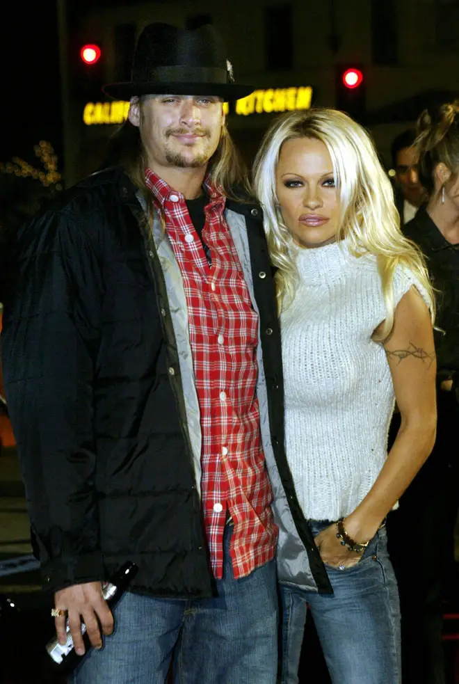 Kid Rock and Pamela Anderson married in 2006