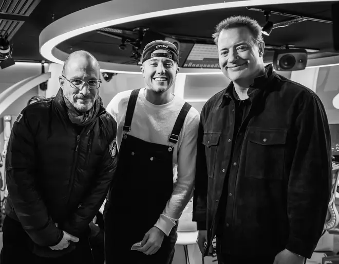 Brendan Fraser & Darren Aronofsky joined Capital Breakfast