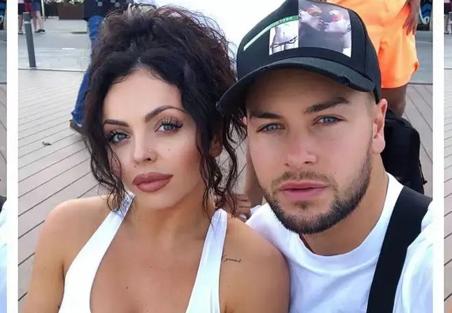 Jesy and Chris are head over heels.