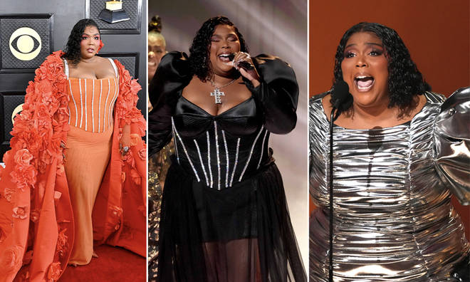 Lizzo at the 2023 Grammys