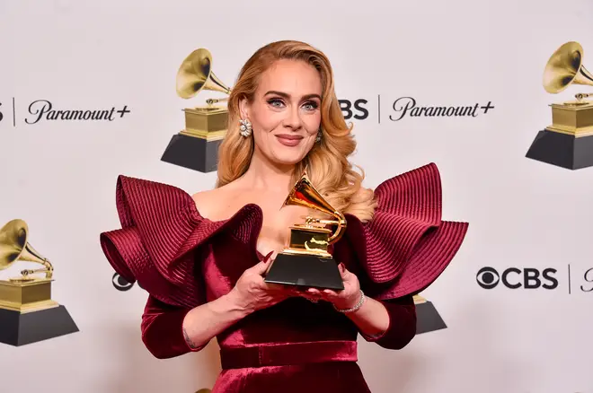 Adele at the 2023 Grammys