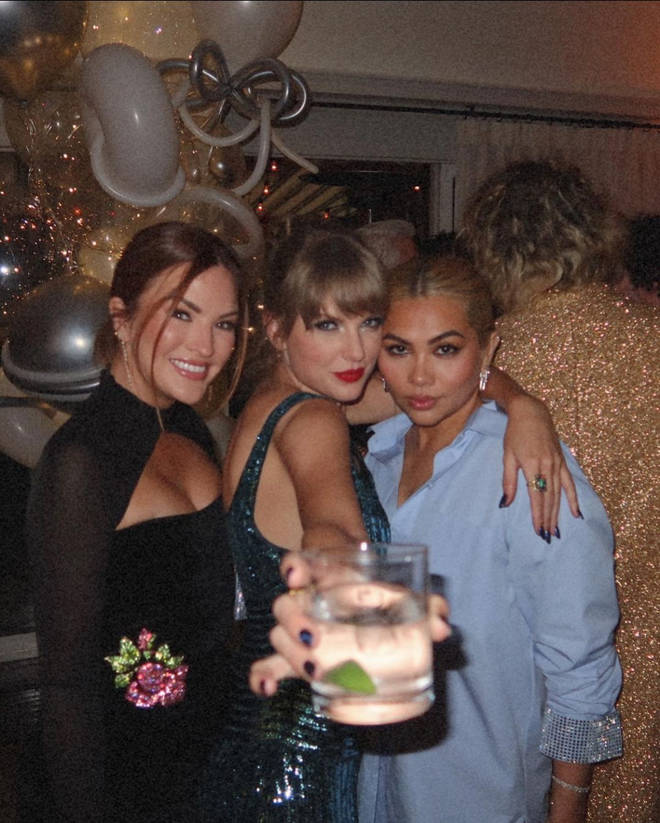Hayley Kiyoko attended Taylor's party