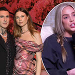 Behati Prinsloo responded to claims Adam Levine would join the Call Her Daddy podcast