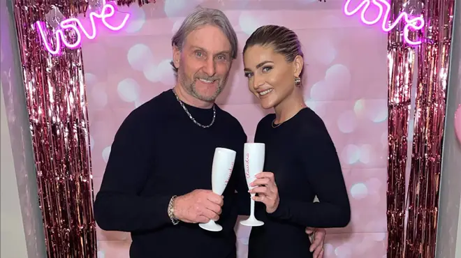 Carl Fogarty alongside Love Island star daughter Claudia