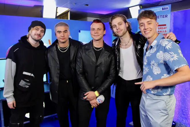 5 Seconds of Summer caught up with Roman Kemp at the #CapitalSTB