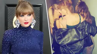 Taylor Swift wore something borrowed on Grammy night