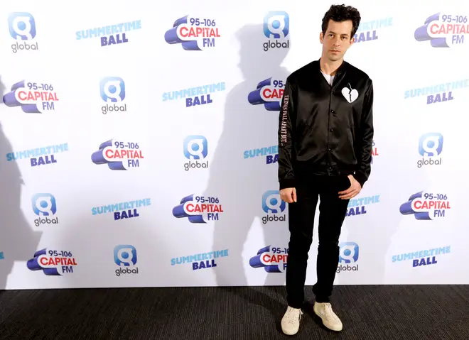 Mark Ronson was the first down the red carpet