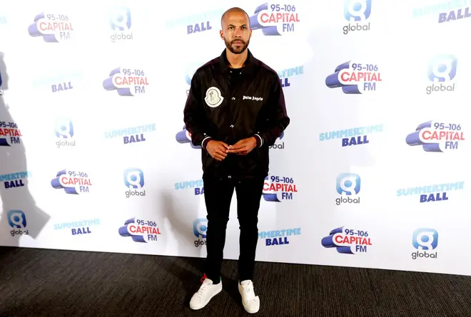 Marvin Humes arriving at Capital's Summertime Ball 2019