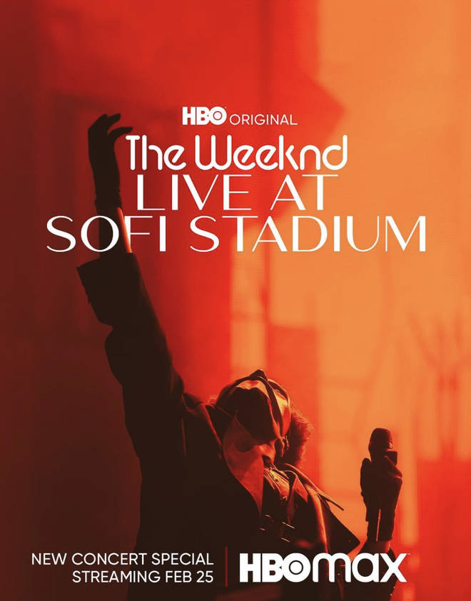 The Weeknd's live at SoFi Stadium concert will drop on February 25