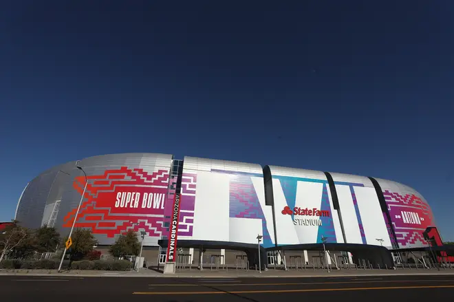 The Super Bowl will take place at the State Farm Stadium in Glendale, Arizona this year