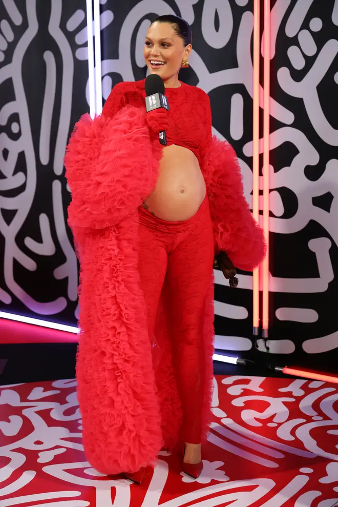 Jessie J looked incredible in red at The BRITs 2023