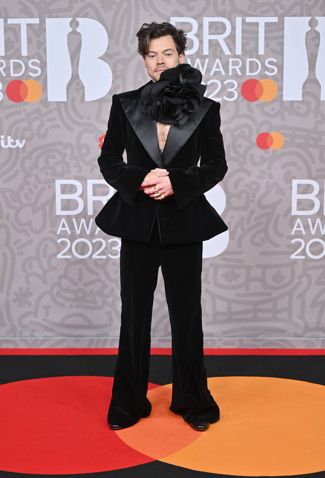 Harry Styles at The BRITs 2023