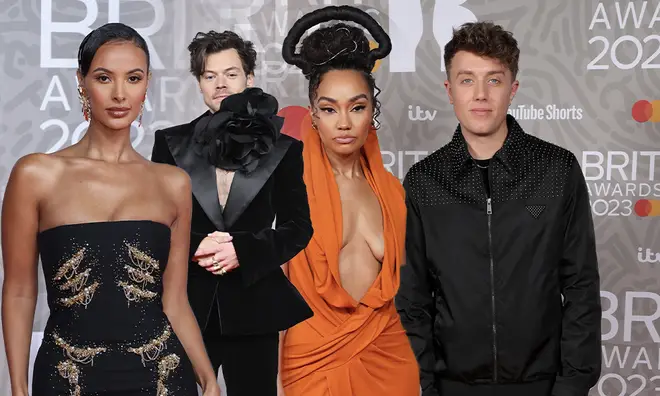 All the hottest red carpet looks from The BRITs 2023