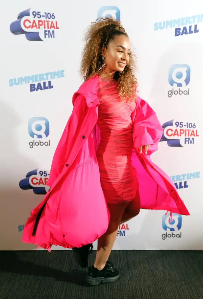 Ella Eyre on the red carpet at Capital’s Summertime Ball 2019