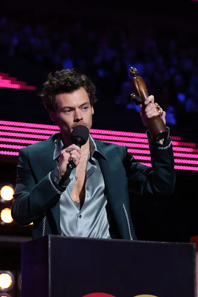 Harry Styles won Best Pop/R&B Act supported by Capital