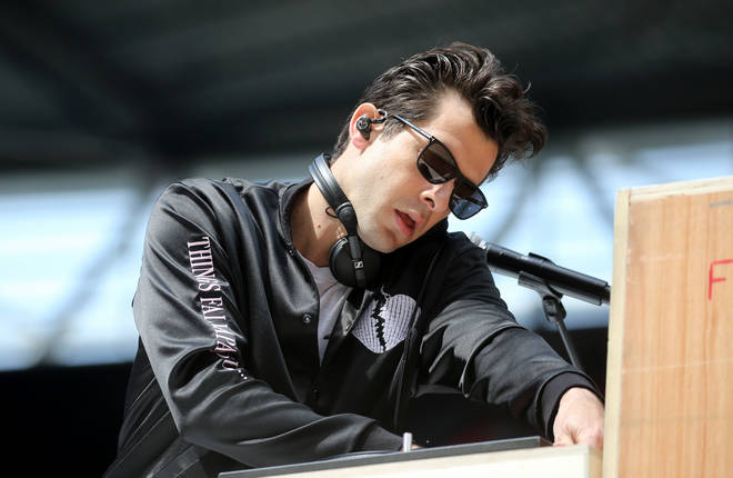 Mark Ronson performing at the Summertime Ball