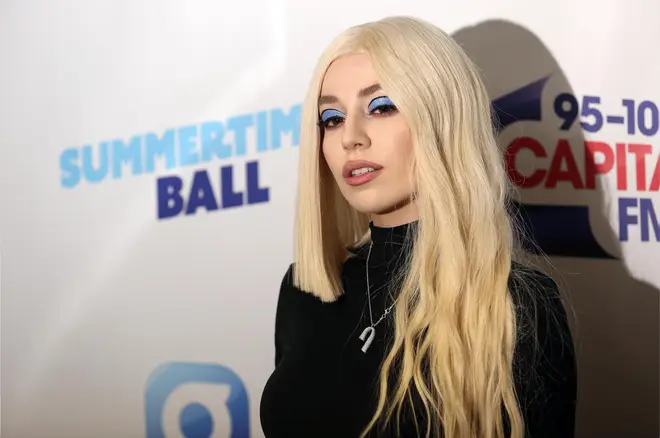 Ava Max on the red carpet at Capital’s Summertime Ball 2019