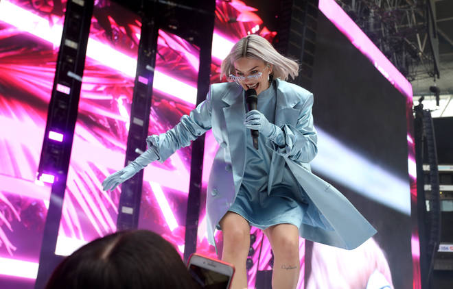 Anne Marie on stage at Summertime Ball 2019
