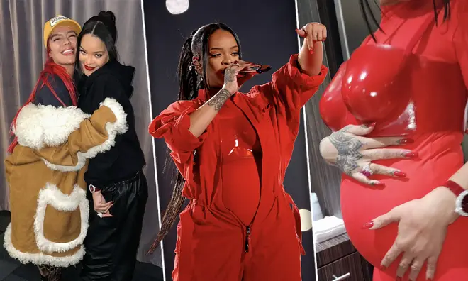 Rihanna's backstage Super Bowl moments are the definition of memorable