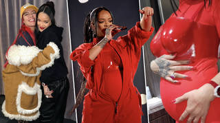 Rihanna's backstage Super Bowl moments are the definition of memorable