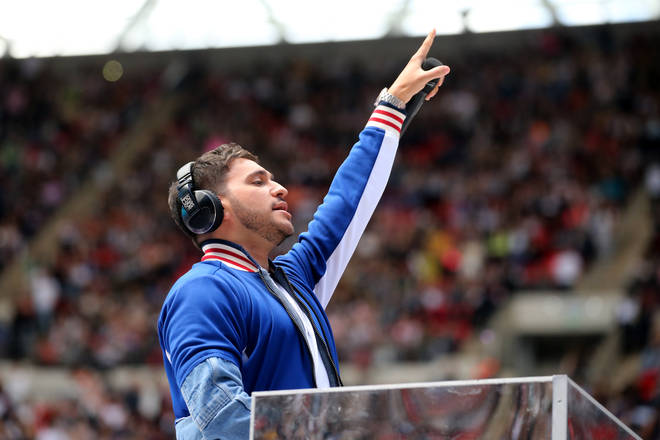 Jonas Blue performing on stage at Capital’s Summertime Ball 2019