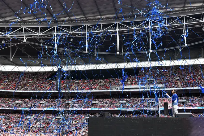 Jonas Blue performing on stage at Capital’s Summertime Ball 2019