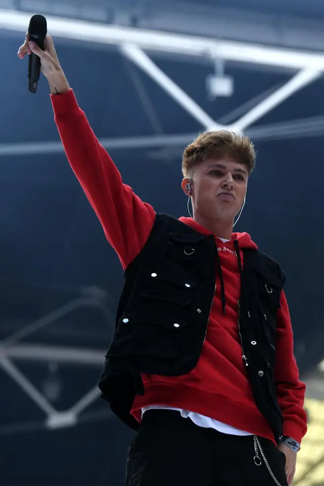 HRVY performing on stage at Capital’s Summertime Ball 2019
