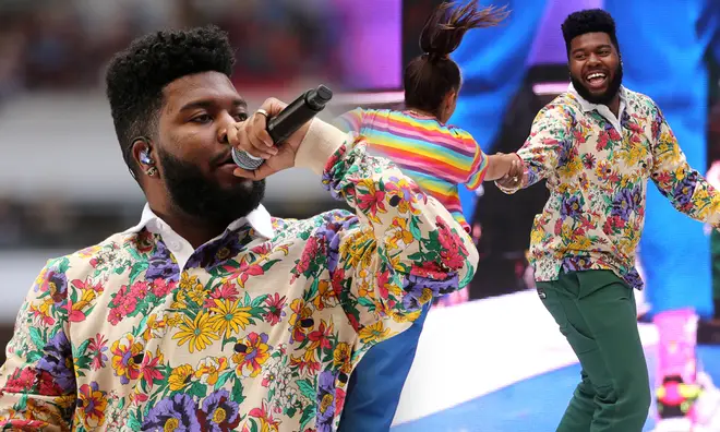 Khalid put a smile on everyone's faces in Wembley Stadium