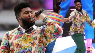 Khalid put a smile on everyone's faces in Wembley Stadium