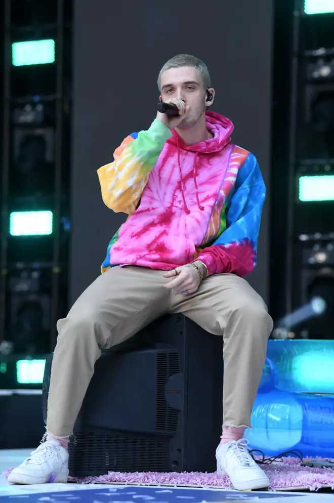 Lauv performing on stage at Capital’s Summertime Ball 2019