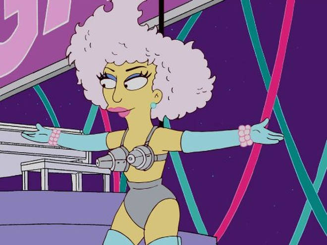 Lady Gaga appeared in 'Lisa Goes Gaga' in 2012